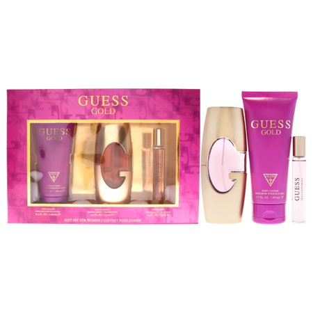 Guess Gold 3 Pc Set